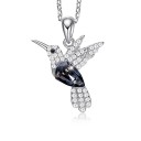 Collier pour femme avec un martin-pêcheur 2