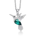 Collier pour femme avec un martin-pêcheur 3