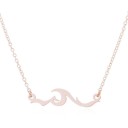 Collier pour femme avec vagues marines 8