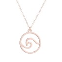 Collier pour femme avec vagues marines 2