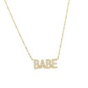 Collier pour femme boss et babe 3