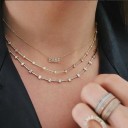 Collier pour femme boss et babe 2