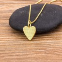 Collier pour femme en forme de cœur D171 3