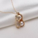 Collier pour femme en noix de macadamia 5