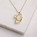 Collier pour femme lettre 7