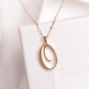 Collier pour femme lettre 14