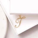Collier pour femme lettre 19