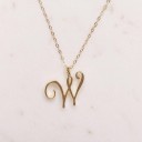 Collier pour femme lettre 22