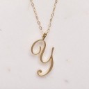 Collier pour femme lettre 24