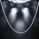 Collier pour femme plaqué argent M25 3
