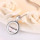 Collier pour femmes avec cercle D409 4