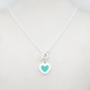 Collier pour femmes avec cœur D477 1