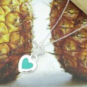 Collier pour femmes avec cœur D477 2