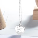 Collier pour femmes avec cœur D713 4