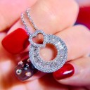 Collier pour femmes avec cœur D774 3