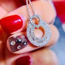 Collier pour femmes avec cœur D774 4