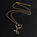 Collier pour femmes avec cœur G819 2
