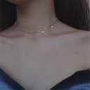 Collier pour femmes avec des cercles M108 5