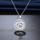 Collier pour femmes avec des cœurs D272 4