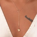 Collier pour femmes avec des cœurs G709 1
