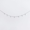 Collier pour femmes avec des étoiles D133 5
