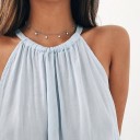 Collier pour femmes avec des étoiles D133 1