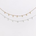 Collier pour femmes avec des étoiles D133 3