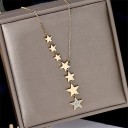 Collier pour femmes avec des étoiles D381 1