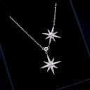 Collier pour femmes avec des étoiles D586 2