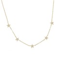 Collier pour femmes avec des étoiles M22 5
