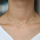 Collier pour femmes avec des étoiles M22 3
