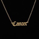 Collier pour femmes avec des noms latins 13