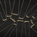 Collier pour femmes avec des noms latins 2