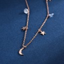 Collier pour femmes avec étoiles D527 4