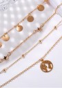 Collier pour femmes avec globe terrestre et étoiles 3