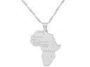 Collier pour femmes avec l'Afrique 8