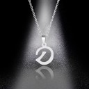 Collier pour femmes avec la lettre D130 6