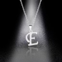 Collier pour femmes avec la lettre D130 7