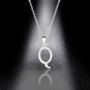 Collier pour femmes avec la lettre D130 19