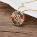 Collier pour femmes avec la lettre D286 3