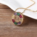 Collier pour femmes avec la lettre D286 4