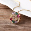Collier pour femmes avec la lettre D286 5