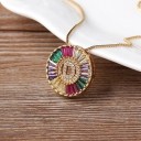 Collier pour femmes avec la lettre D286 6