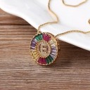 Collier pour femmes avec la lettre D286 7