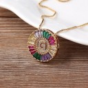 Collier pour femmes avec la lettre D286 9
