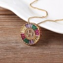 Collier pour femmes avec la lettre D286 10