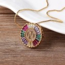 Collier pour femmes avec la lettre D286 16