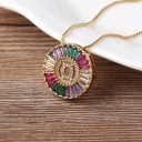 Collier pour femmes avec la lettre D286 17
