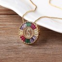 Collier pour femmes avec la lettre D286 21