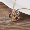 Collier pour femmes avec la lettre D286 22